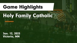 Holy Family Catholic  Game Highlights - Jan. 12, 2023