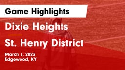 Dixie Heights  vs St. Henry District  Game Highlights - March 1, 2023