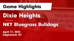 Dixie Heights  vs NKY Bluegrass Bulldogs Game Highlights - April 17, 2024