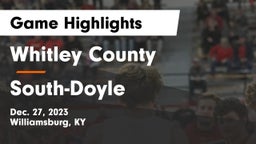 Whitley County  vs South-Doyle  Game Highlights - Dec. 27, 2023