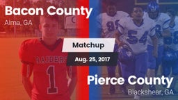 Matchup: Bacon County High vs. Pierce County  2017