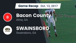 Recap: Bacon County  vs. SWAINSBORO  2017
