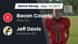 Recap: Bacon County  vs. Jeff Davis  2017