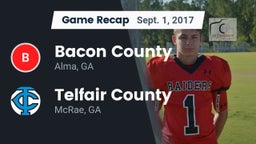 Recap: Bacon County  vs. Telfair County  2017