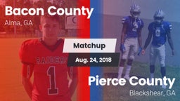 Matchup: Bacon County High vs. Pierce County  2018