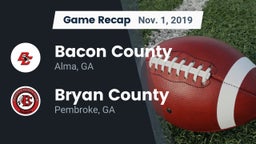Recap: Bacon County  vs. Bryan County  2019
