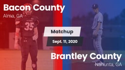 Matchup: Bacon County High vs. Brantley County  2020