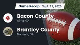 Recap: Bacon County  vs. Brantley County  2020