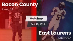 Matchup: Bacon County High vs. East Laurens  2020