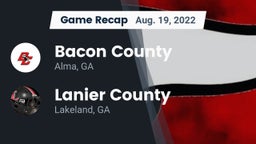 Recap: Bacon County  vs. Lanier County  2022