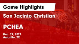 San Jacinto Christian  vs PCHEA Game Highlights - Dec. 29, 2022