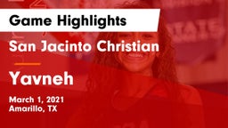 San Jacinto Christian  vs Yavneh Game Highlights - March 1, 2021