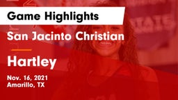San Jacinto Christian  vs Hartley  Game Highlights - Nov. 16, 2021
