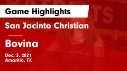San Jacinto Christian  vs Bovina  Game Highlights - Dec. 3, 2021