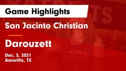 San Jacinto Christian  vs Darouzett Game Highlights - Dec. 3, 2021