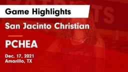 San Jacinto Christian  vs PCHEA Game Highlights - Dec. 17, 2021