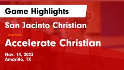 San Jacinto Christian  vs Accelerate Christian Game Highlights - Nov. 14, 2023