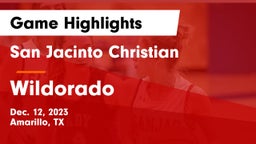 San Jacinto Christian  vs Wildorado  Game Highlights - Dec. 12, 2023
