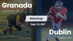 Matchup: Granada  vs. Dublin  2017