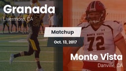 Matchup: Granada  vs. Monte Vista  2017