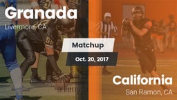 Matchup: Granada  vs. California  2017