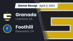 Recap: Granada  vs. Foothill  2021