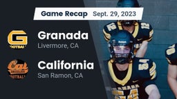 Recap: Granada  vs. California  2023