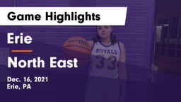 Erie  vs North East  Game Highlights - Dec. 16, 2021