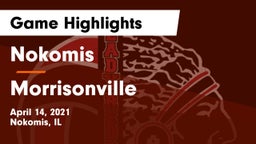 Nokomis  vs Morrisonville  Game Highlights - April 14, 2021