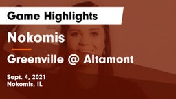 Nokomis  vs Greenville  @ Altamont Game Highlights - Sept. 4, 2021