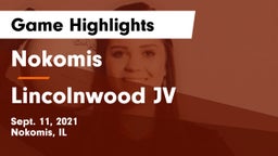 Nokomis  vs Lincolnwood JV Game Highlights - Sept. 11, 2021