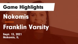 Nokomis  vs Franklin  Varsity Game Highlights - Sept. 13, 2021