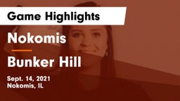 Nokomis  vs Bunker Hill  Game Highlights - Sept. 14, 2021