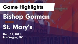 Bishop Gorman  vs St. Mary's  Game Highlights - Dec. 11, 2021