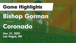 Bishop Gorman  vs Coronado  Game Highlights - Jan. 21, 2023