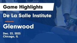 De La Salle Institute vs Glenwood  Game Highlights - Dec. 22, 2023