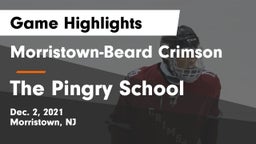 Morristown-Beard Crimson vs The Pingry School Game Highlights - Dec. 2, 2021