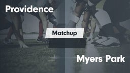 Matchup: Providence High vs. Myers Park  2016
