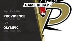 Recap: Providence  vs. Olympic  2016