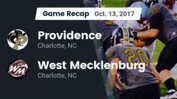 Recap: Providence  vs. West Mecklenburg  2017
