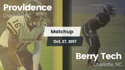 Matchup: Providence High vs. Berry Tech  2017