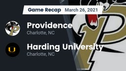 Recap: Providence  vs. Harding University  2021