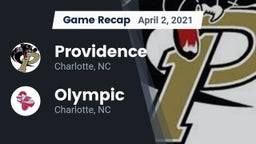 Recap: Providence  vs. Olympic  2021