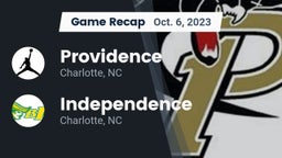 Recap: Providence  vs. Independence  2023
