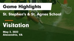 St. Stephen's & St. Agnes School vs Visitation Game Highlights - May 2, 2022