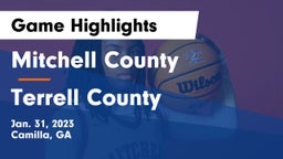 Mitchell County  vs Terrell County  Game Highlights - Jan. 31, 2023