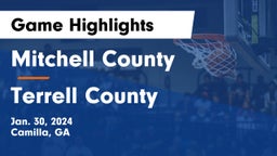 Mitchell County  vs Terrell County  Game Highlights - Jan. 30, 2024