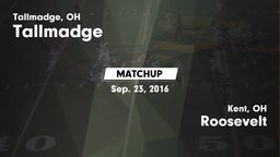 Matchup: Tallmadge High vs. Roosevelt  2016