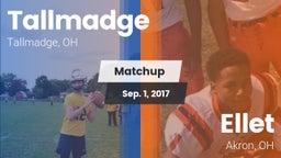 Matchup: Tallmadge High vs. Ellet  2017