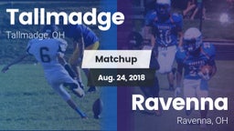 Matchup: Tallmadge High vs. Ravenna  2018